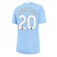 Koszulka piłkarska Manchester City Bernardo Silva #20 Strój Domowy dla kobiety 2023-24 tanio Krótki Rękaw